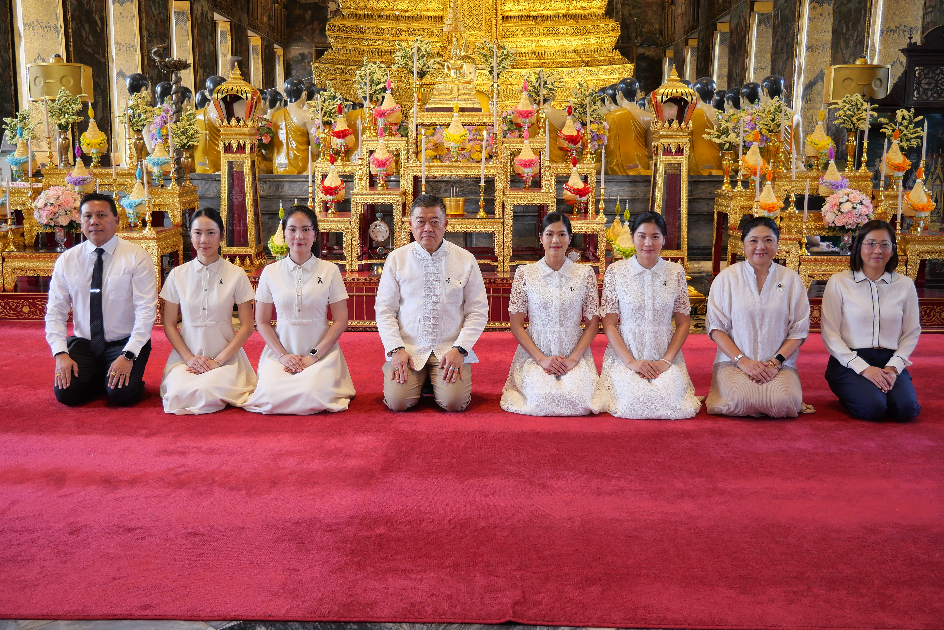 title - ปลัดกระทรวงเกษตรและสหกรณ์ พร้อมด้วยคณะผู้จัดเตรียมงานพระราชพิธีพืชมงคลจรดพระนังคัลแรกนาขวัญ ประจำปี ๒๕๖๙ ทำบุญถวายผ้าไตรและเครื่องไทยธรรม